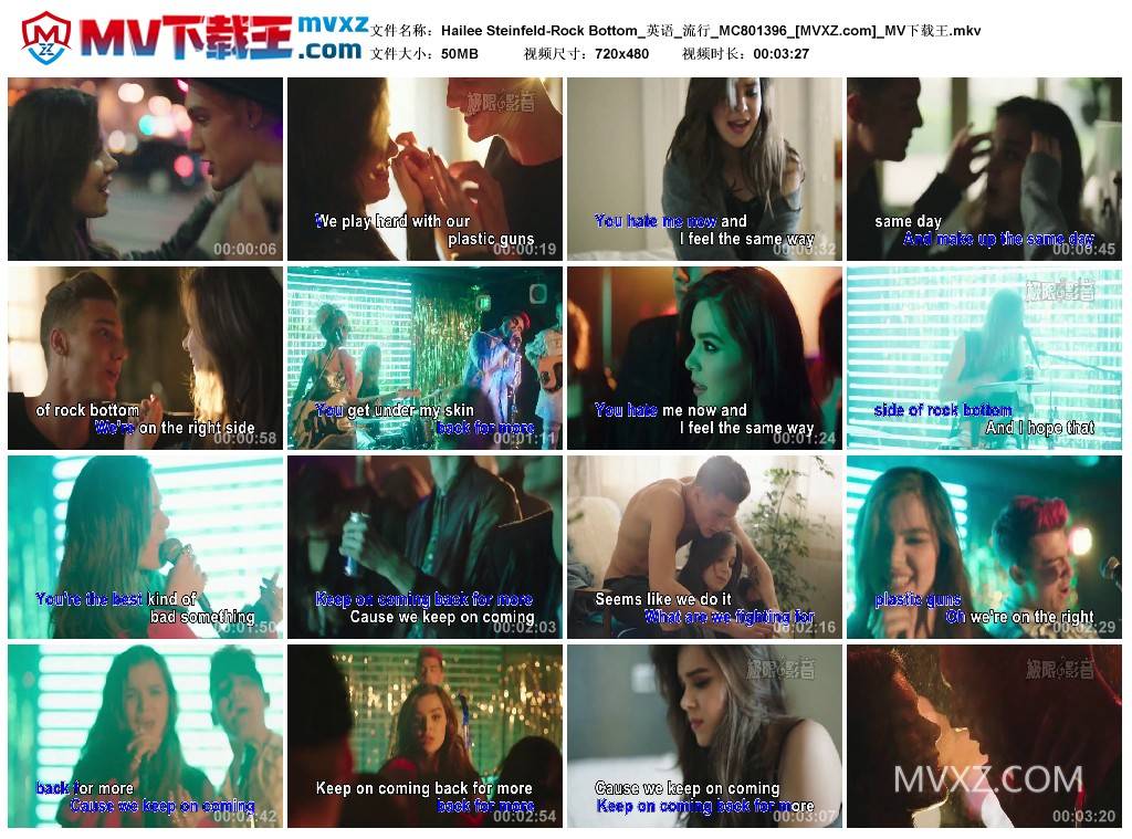 Hailee Steinfeld-Rock Bottom_英语_流行_MC801396